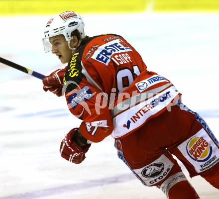 EBEL. Eishockey Bundesliga. EC KAC gegen EHC LIWEST Linz.  Maximilian Isopp (KAC). Klagenfurt, am 13.2.2013.
Foto: Kuess 


---
pressefotos, pressefotografie, kuess, qs, qspictures, sport, bild, bilder, bilddatenbank