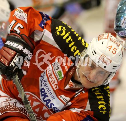 EBEL. Eishockey Bundesliga. EC KAC gegen EHC LIWEST Linz.  David Schuller (KAC). Klagenfurt, am 13.2.2013.
Foto: Kuess 


---
pressefotos, pressefotografie, kuess, qs, qspictures, sport, bild, bilder, bilddatenbank