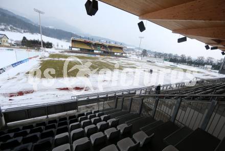 Fussball Bundesliga. RZ Pellets WAC gegen Red Bull Salzburg. Kommissionierung Lavanttal Arena.  Wolfsberg, am 14.2.2013.
Foto: Kuess
---
pressefotos, pressefotografie, kuess, qs, qspictures, sport, bild, bilder, bilddatenbank