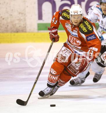 EBEL. Eishockey Bundesliga. EC KAC gegen EHC LIWEST Linz.  Tomislav Zanoski (KAC). Klagenfurt, am 13.2.2013.
Foto: Kuess 


---
pressefotos, pressefotografie, kuess, qs, qspictures, sport, bild, bilder, bilddatenbank