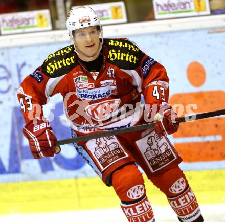 EBEL. Eishockey Bundesliga. EC KAC gegen EHC LIWEST Linz.  Tomislav Zanoski (KAC). Klagenfurt, am 13.2.2013.
Foto: Kuess 


---
pressefotos, pressefotografie, kuess, qs, qspictures, sport, bild, bilder, bilddatenbank