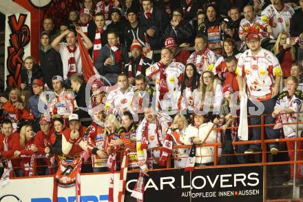 EBEL. Eishockey Bundesliga. EC KAC gegen Moser Medical Graz 99ers.   Fans (KAC). Klagenfurt, am 15.2.2013.
Foto: Kuess 


---
pressefotos, pressefotografie, kuess, qs, qspictures, sport, bild, bilder, bilddatenbank