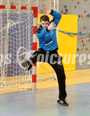 Handball Bundesliga. Aufstiegsrunde. SC Ferlach gegen HIT medalp Tirol. Matthias Meleschnig,  (Ferlach). Ferlach, 16.2.2013.
Foto: Kuess
---
pressefotos, pressefotografie, kuess, qs, qspictures, sport, bild, bilder, bilddatenbank