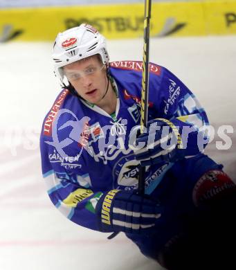 EBEL. Eishockey Bundesliga. EC VSV gegen EHC LIWEST Linz. Nico Brunner (VSV). Villach, am 19.2.2013.
Foto: Kuess 


---
pressefotos, pressefotografie, kuess, qs, qspictures, sport, bild, bilder, bilddatenbank