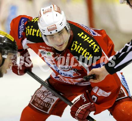 EBEL. Eishockey Bundesliga. EC KAC gegen Moser Medical Graz 99ers. Tyler Spurgeon (KAC). Klagenfurt, am 24.2.2013.
Foto: Kuess 


---
pressefotos, pressefotografie, kuess, qs, qspictures, sport, bild, bilder, bilddatenbank