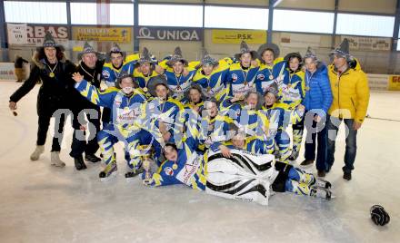 Eishockey Nachwuchsmeisterschaft. U14. Kaerntner Meister Huben. Voelkermarkt, am 24.2.2013.
Foto: Kuess
---
pressefotos, pressefotografie, kuess, qs, qspictures, sport, bild, bilder, bilddatenbank