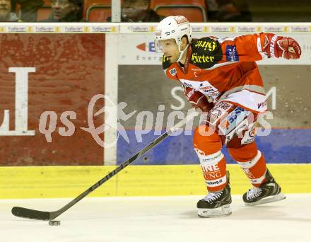 EBEL. Eishockey Bundesliga. EC KAC gegen Moser Medical Graz 99ers. Thomas Koch (KAC). Klagenfurt, am 24.2.2013.
Foto: Kuess 


---
pressefotos, pressefotografie, kuess, qs, qspictures, sport, bild, bilder, bilddatenbank