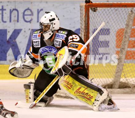 EBEL. Eishockey Bundesliga. EC KAC gegen Moser Medical Graz 99ers. Frederic Cloutier  (Graz). Klagenfurt, am 24.2.2013.
Foto: Kuess 


---
pressefotos, pressefotografie, kuess, qs, qspictures, sport, bild, bilder, bilddatenbank