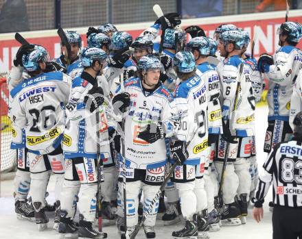 EBEL. Eishockey Bundesliga. EC VSV gegen EHC LIWEST Linz. Jubel (Linz). Villach, am 26.2.2013.
Foto: Kuess 
---
pressefotos, pressefotografie, kuess, qs, qspictures, sport, bild, bilder, bilddatenbank