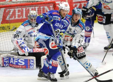 EBEL. Eishockey Bundesliga. EC VSV gegen EHC LIWEST Linz. Derek Damon (VSV), David Leneveu, Robert Lukas (Linz). Villach, am 26.2.2013.
Foto: Kuess 
---
pressefotos, pressefotografie, kuess, qs, qspictures, sport, bild, bilder, bilddatenbank