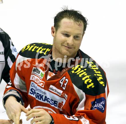 EBEL. Eishockey Bundesliga. EC KAC gegen Moser Medical Graz 99ers. Tomislav Zanoski (KAC). Klagenfurt, am 1.3.2013.
Foto: Kuess 


---
pressefotos, pressefotografie, kuess, qs, qspictures, sport, bild, bilder, bilddatenbank