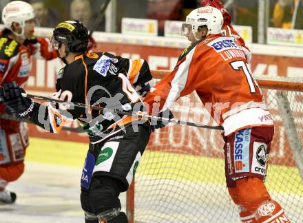 EBEL. Eishockey Bundesliga. EC KAC gegen Moser Medical Graz 99ers. Torjubel Jamie Lundmark (KAC). Klagenfurt, am 1.3.2013.
Foto: Kuess 


---
pressefotos, pressefotografie, kuess, qs, qspictures, sport, bild, bilder, bilddatenbank