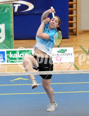 Badminton Bundesliga. ASKOE Kelag Kaernten gegen Pressbaum. Belinda Heber (Kaernten). Klagenfurt, 2.3.2013.
Foto: Kuess
---
pressefotos, pressefotografie, kuess, qs, qspictures, sport, bild, bilder, bilddatenbank