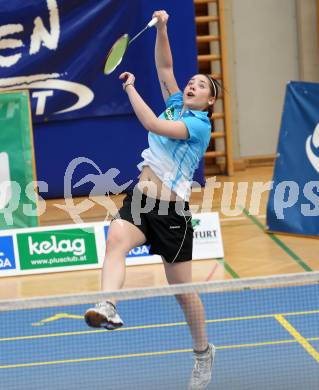 Badminton Bundesliga. ASKOE Kelag Kaernten gegen Pressbaum. Belinda Heber (Kaernten). Klagenfurt, 2.3.2013.
Foto: Kuess
---
pressefotos, pressefotografie, kuess, qs, qspictures, sport, bild, bilder, bilddatenbank