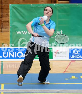 Badminton Bundesliga. ASKOE Kelag Kaernten gegen Pressbaum. Jenny Ertl (Kaernten). Klagenfurt, 2.3.2013.
Foto: Kuess
---
pressefotos, pressefotografie, kuess, qs, qspictures, sport, bild, bilder, bilddatenbank