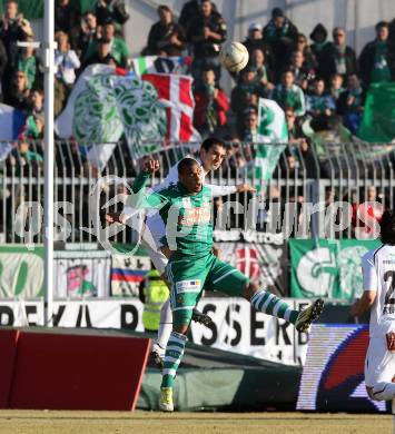 Fussball. Bundesliga. RZ Pellets WAC gegen SK Rapid Wien.  Nenad Jovanovic,   (WAC),  Terrence Boyd (Rapid). Wolfsberg, 3.3.2013.
Foto: Kuess

---
pressefotos, pressefotografie, kuess, qs, qspictures, sport, bild, bilder, bilddatenbank