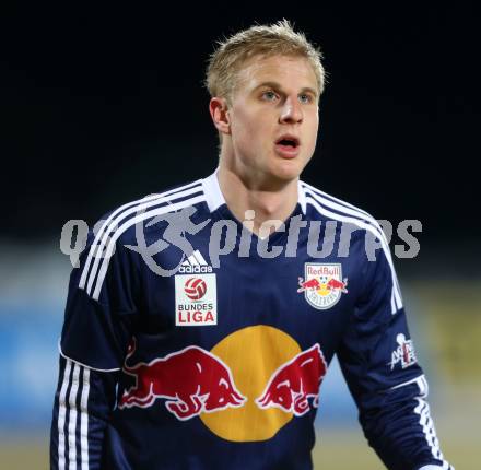 Fussball. Bundesliga. RZ Pellets WAC gegen  FC Red Bull Salzburg.  Martin Hinteregger (Salzburg). Wolfsberg, 6.3.2013.
Foto: Kuess

---
pressefotos, pressefotografie, kuess, qs, qspictures, sport, bild, bilder, bilddatenbank