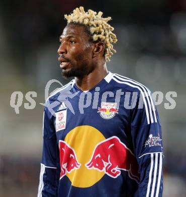 Fussball. Bundesliga. RZ Pellets WAC gegen  FC Red Bull Salzburg. Isaac Vorsah (Salzburg). Wolfsberg, 6.3.2013.
Foto: Kuess

---
pressefotos, pressefotografie, kuess, qs, qspictures, sport, bild, bilder, bilddatenbank