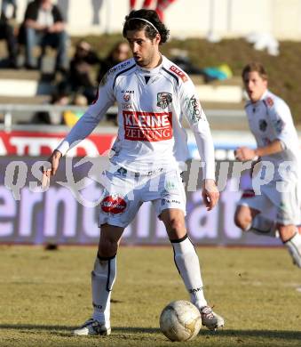 Fussball. Bundesliga. RZ Pellets WAC gegen SK Rapid Wien. Jacobo  (WAC). Wolfsberg, 3.3.2013.
Foto: Kuess

---
pressefotos, pressefotografie, kuess, qs, qspictures, sport, bild, bilder, bilddatenbank