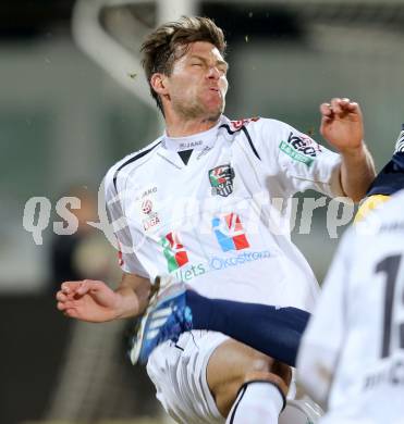 Fussball. Bundesliga. RZ Pellets WAC gegen  FC Red Bull Salzburg.   Boris Huettenbrenner (WAC). Wolfsberg, 6.3.2013.
Foto: Kuess

---
pressefotos, pressefotografie, kuess, qs, qspictures, sport, bild, bilder, bilddatenbank