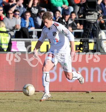 Fussball. Bundesliga. RZ Pellets WAC gegen SK Rapid Wien. Christian Thonhofer (WAC). Wolfsberg, 3.3.2013.
Foto: Kuess

---
pressefotos, pressefotografie, kuess, qs, qspictures, sport, bild, bilder, bilddatenbank