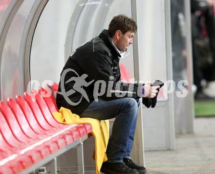 Fussball Regionalliga. SK Austria Klagenfurt gegen Allerheiligen. Trainer Bruno Friesenbichler (Klagenfurt). Klagenfurt, 12.3.2013
Foto: Kuess

---
pressefotos, pressefotografie, kuess, qs, qspictures, sport, bild, bilder, bilddatenbank