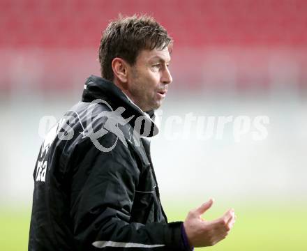 Fussball Regionalliga. SK Austria Klagenfurt gegen Allerheiligen. Trainer Bruno Friesenbichler  (Klagenfurt). Klagenfurt, 12.3.2013
Foto: Kuess

---
pressefotos, pressefotografie, kuess, qs, qspictures, sport, bild, bilder, bilddatenbank