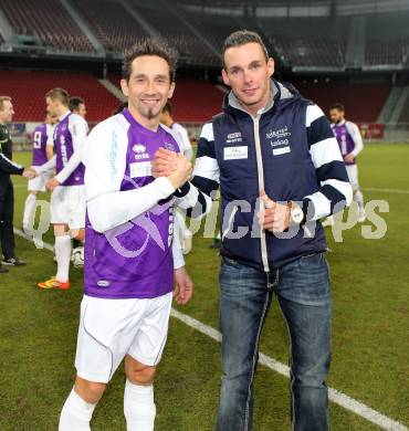 Fussball Regionalliga. SK Austria Klagenfurt gegen Allerheiligen. Ankick durch Christian Troger, Matthias Dollinger. Klagenfurt, 12.3.2013
Foto: Kuess
---
pressefotos, pressefotografie, kuess, qs, qspictures, sport, bild, bilder, bilddatenbank