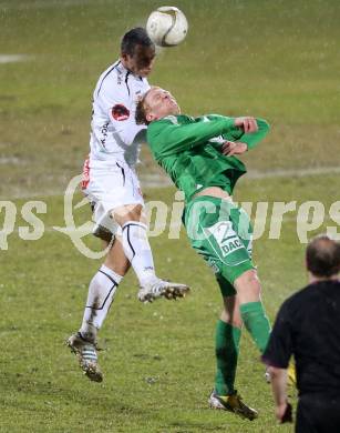 Fussball. Bundesliga. RZ Pellets WAC gegen SV Mattersburg.  Nenad Jovanovic,  (WAC),  Ingo Klemen (Mattersburg). Wolfsberg, 13.3.2013.
Foto: Kuess

---
pressefotos, pressefotografie, kuess, qs, qspictures, sport, bild, bilder, bilddatenbank