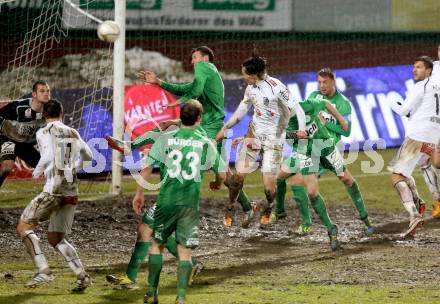 Fussball. Bundesliga. RZ Pellets WAC gegen SV Mattersburg.  1:0 durch Dario Baldauf  (WAC). Wolfsberg, 13.3.2013.
Foto: Kuess

---
pressefotos, pressefotografie, kuess, qs, qspictures, sport, bild, bilder, bilddatenbank