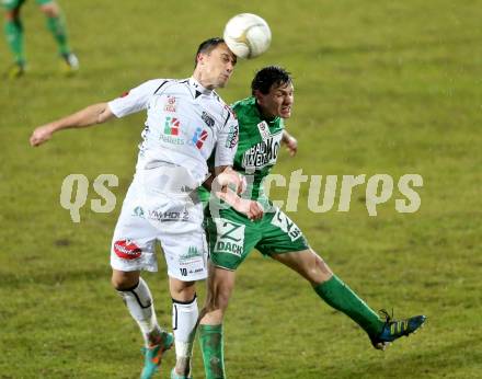 Fussball. Bundesliga. RZ Pellets WAC gegen SV Mattersburg.   Michael Liendl,  (WAC),  Philipp Steiner (Mattersburg). Wolfsberg, 13.3.2013.
Foto: Kuess

---
pressefotos, pressefotografie, kuess, qs, qspictures, sport, bild, bilder, bilddatenbank