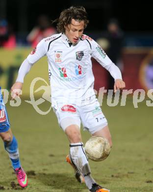 Fussball. Bundesliga. RZ Pellets WAC gegen SC Wiener Neustadt.  Dario Baldauf  (WAC). Wolfsberg, 16.3.2013.
Foto: Kuess

---
pressefotos, pressefotografie, kuess, qs, qspictures, sport, bild, bilder, bilddatenbank