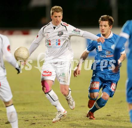 Fussball. Bundesliga. RZ Pellets WAC gegen SC Wiener Neustadt. Christian Thonhofer   (WAC). Wolfsberg, 16.3.2013.
Foto: Kuess

---
pressefotos, pressefotografie, kuess, qs, qspictures, sport, bild, bilder, bilddatenbank