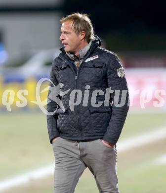 Fussball. Bundesliga. RZ Pellets WAC gegen SC Wiener Neustadt.   Trainer Heimo Pfeifenberger (Wiener Neustadt). Wolfsberg, 16.3.2013.
Foto: Kuess

---
pressefotos, pressefotografie, kuess, qs, qspictures, sport, bild, bilder, bilddatenbank