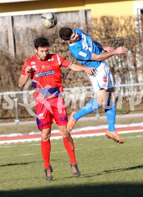 Fussball. Regionalliga Mitte. VSV gegen SAK. Ebner Sandro Michael (VSV), Veliu Murat (SAK). Villach, 16.3.2013.
Foto: Kuess
---
pressefotos, pressefotografie, kuess, qs, qspictures, sport, bild, bilder, bilddatenbank