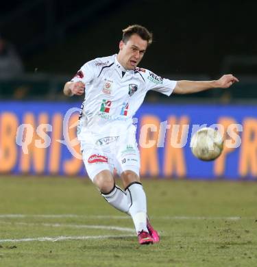 Fussball. Bundesliga. RZ Pellets WAC gegen SC Wiener Neustadt. Michael Liendl   (WAC). Wolfsberg, 16.3.2013.
Foto: Kuess

---
pressefotos, pressefotografie, kuess, qs, qspictures, sport, bild, bilder, bilddatenbank