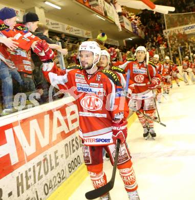 EBEL. Eishockey Bundesliga. EC KAC gegen EHC Liwest Black Wings Linz.  Thomas KOch (KAC). Klagenfurt, am 19.3.2013.
Foto: Kuess 


---
pressefotos, pressefotografie, kuess, qs, qspictures, sport, bild, bilder, bilddatenbank