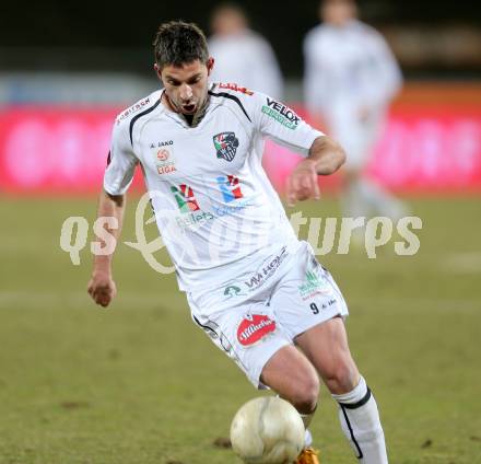 Fussball. Bundesliga. RZ Pellets WAC gegen SC Wiener Neustadt.   Ruben Rivera (WAC). Wolfsberg, 16.3.2013.
Foto: Kuess

---
pressefotos, pressefotografie, kuess, qs, qspictures, sport, bild, bilder, bilddatenbank