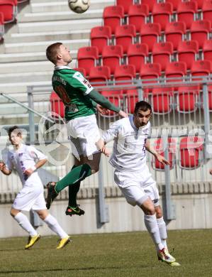 Fussball Regionalliga. SK Austria Klagenfurt gegen SV Wallern. Rexhe Bytyci, (Austria Klagenfurt), Philipp Haslgruber (Wallern). Klagenfurt, 23.3.2013.
Foto: Kuess
---
pressefotos, pressefotografie, kuess, qs, qspictures, sport, bild, bilder, bilddatenbank