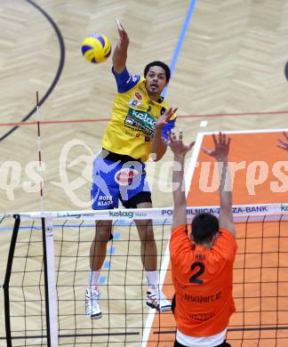 Volleyball. AVL-Halbfinale. SK Aich/Dob gegen Amstetten. De Sousa Sequeira Valdir (Aich/Dob). Bleiburg, 23.3.2013.
Foto: Kuess
---
pressefotos, pressefotografie, kuess, qs, qspictures, sport, bild, bilder, bilddatenbank