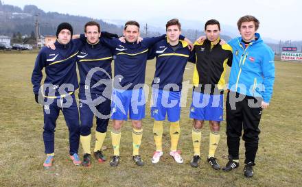 Fussball Unterliga Ost. Georg Koechl, Georg Krebs, Simon Kienberger, David Koerbler, Zlatan Zuna, Thomas Schoeffmann (Liebenfels). Liebenfels, am 24.3.2013.
Foto: Kuess
---
pressefotos, pressefotografie, kuess, qs, qspictures, sport, bild, bilder, bilddatenbank