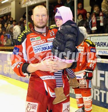 EBEL. Eishockey Bundesliga. EC KAC gegen EHC Liwest Black Wings Linz.  Mike Siklenka (KAC). Klagenfurt, am 24.3.2013.
Foto: Kuess 


---
pressefotos, pressefotografie, kuess, qs, qspictures, sport, bild, bilder, bilddatenbank