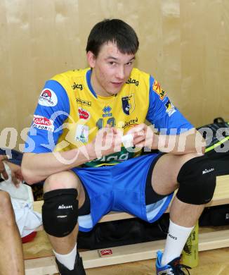 Volleyball. AVL-Halbfinale. SK Aich/Dob gegen Amstetten.  WLODARCZYK Wojciech (Aich/Dob). Bleiburg, 23.3.2013.
Foto: Kuess
---
pressefotos, pressefotografie, kuess, qs, qspictures, sport, bild, bilder, bilddatenbank