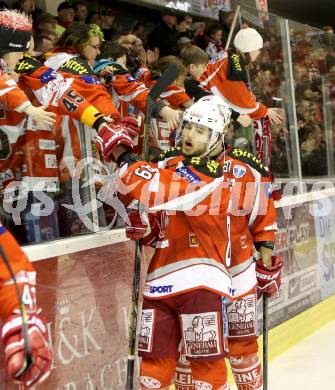 EBEL. Eishockey Bundesliga. EC KAC gegen PC Vienna Capitals.. Raphael Herburger (KAC). Klagenfurt, am 31.3.2013.
Foto: Kuess 


---
pressefotos, pressefotografie, kuess, qs, qspictures, sport, bild, bilder, bilddatenbank