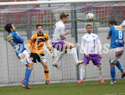 Fussball Regionalliga. SK Austria Klagenfurt gegen VSV. Peter Pucker, Grega Triplat, (Austria Klagenfurt), Mario Ramusch, Martin Koller, Mario Steiner (VSV). Klagenfurt, 5.4.2013.
Foto: Kuess
---
pressefotos, pressefotografie, kuess, qs, qspictures, sport, bild, bilder, bilddatenbank