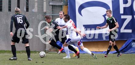 Fussball Regionalliga. SAK gegen Pasching. Goran Jolic, Christian Dlopst (SAK), Stefan Petrovic (Pasching). Klagenfurt, am 6.4.2013.
Foto: Kuess
---
pressefotos, pressefotografie, kuess, qs, qspictures, sport, bild, bilder, bilddatenbank