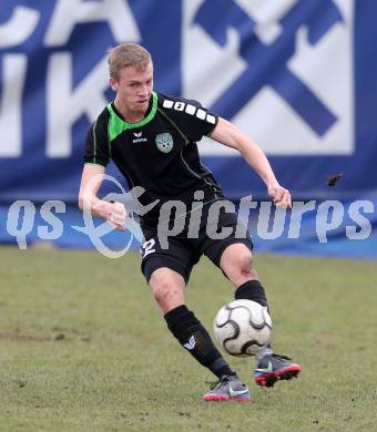 Fussball Regionalliga. SAK gegen Pasching. Schobesberger Philipp  (Pasching). Klagenfurt, am 6.4.2013.
Foto: Kuess
---
pressefotos, pressefotografie, kuess, qs, qspictures, sport, bild, bilder, bilddatenbank