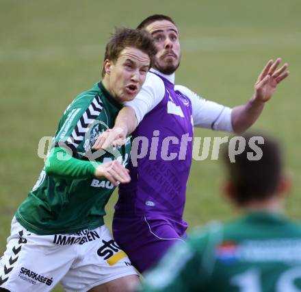 Fussball Regionalliga. Feldkirchen gegen SK Austria Klagenfurt. Marco HUber, (Feldkirchen), Grega Triplat  (Austria Klagenfurt). Feldkirchen, 9.4.2013.
Foto: Kuess
---
pressefotos, pressefotografie, kuess, qs, qspictures, sport, bild, bilder, bilddatenbank