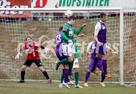 Fussball Regionalliga. Feldkirchen gegen SK Austria Klagenfurt. Kevin Vaschauner,  (Feldkirchen), Rexhe Bytyci (Austria Klagenfurt). Feldkirchen, 9.4.2013.
Foto: Kuess
---
pressefotos, pressefotografie, kuess, qs, qspictures, sport, bild, bilder, bilddatenbank