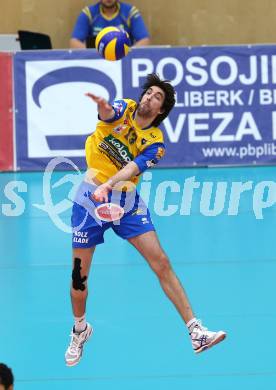 Volleyball. AVL Finalspiel. Aich/Dob gegen Hypo Tirol. REISER Gerald (Aich/Dob). Bleiburg, 10.4.2013.
Foto: Kuess

---
pressefotos, pressefotografie, kuess, qs, qspictures, sport, bild, bilder, bilddatenbank